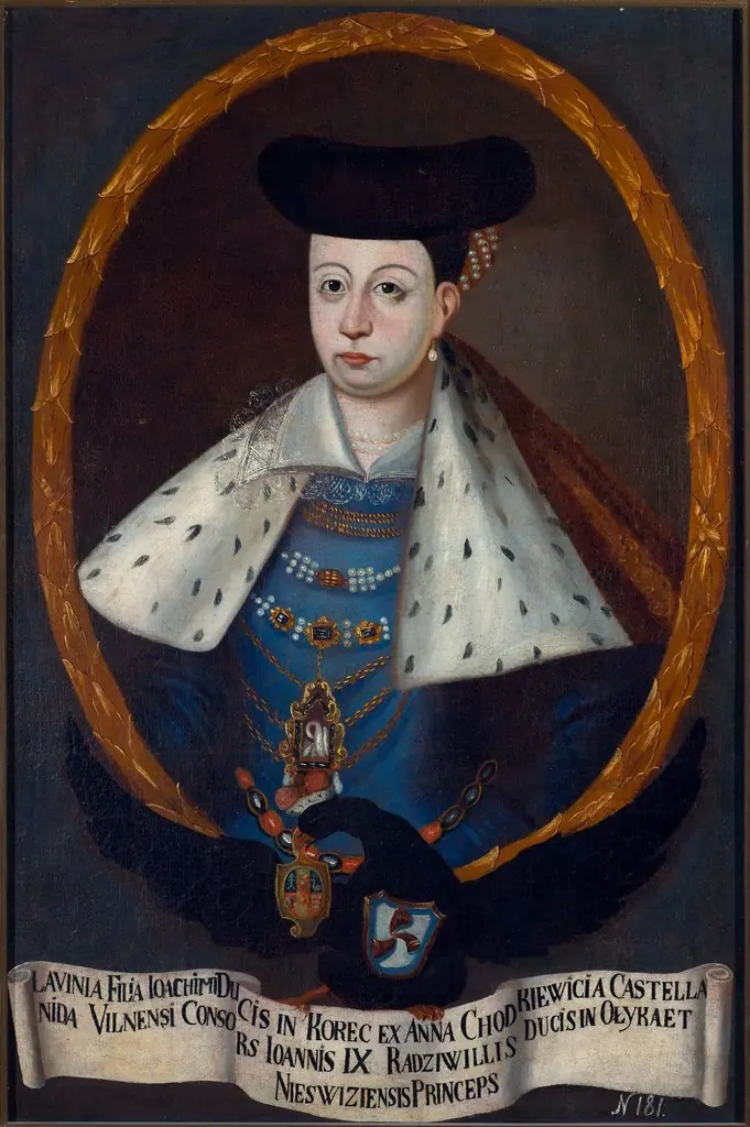 Portrait of Lawinia Radziwiłł née princess Korecka (ca. 1587–ca. 1641), by Unknown