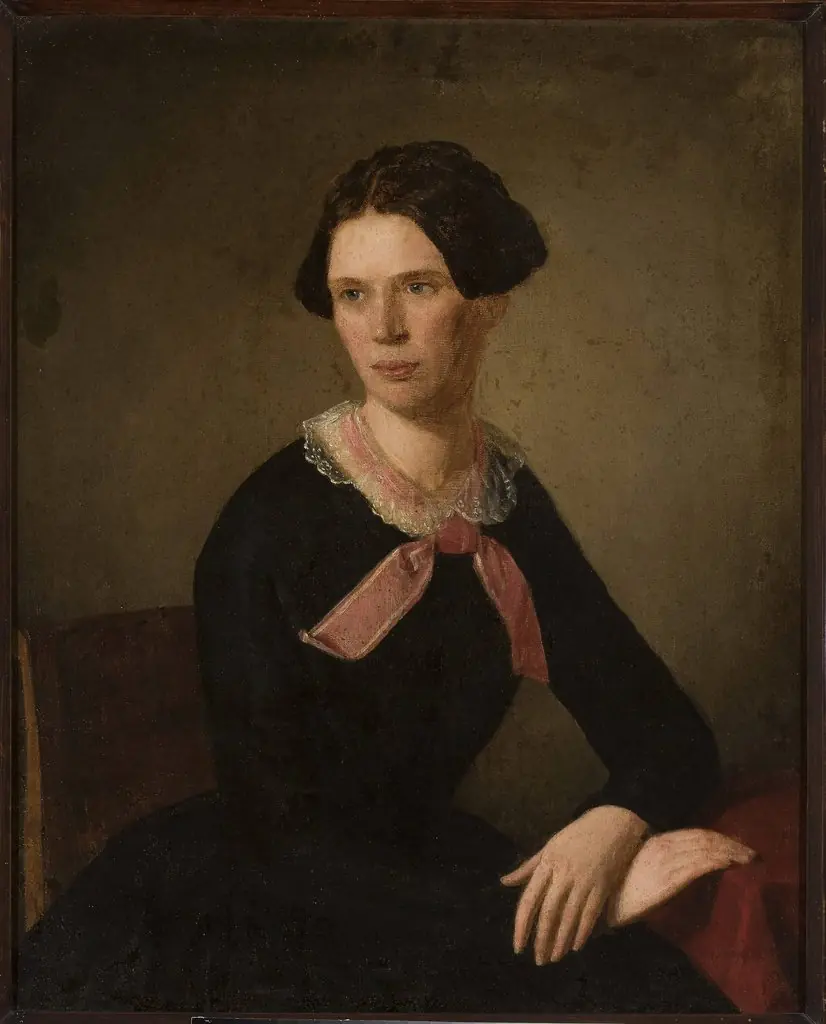 Portrait of Leokadia Krupska, sister of Bonifacy, by Unknown