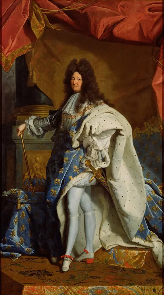 Portrait of Louis XIV, by Unknown