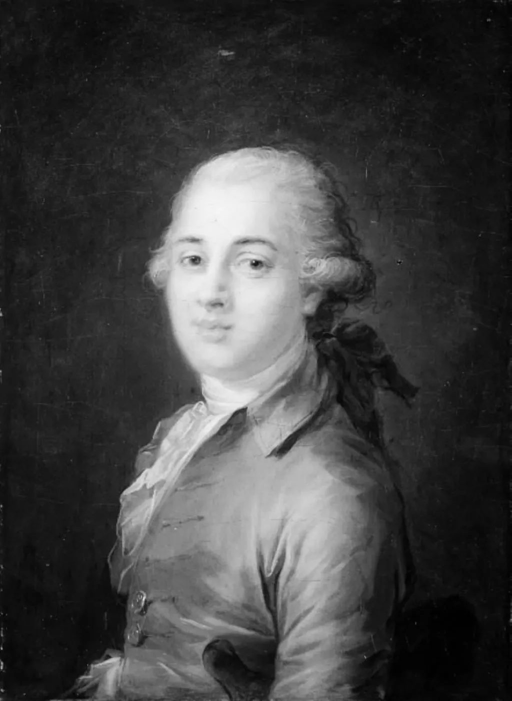 Portrait of Louis XVIII, when comte de Provence ?, by Unknown, unspecified, 1750