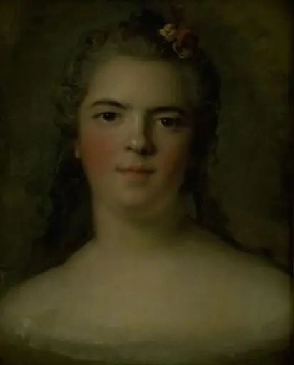 Portrait of Louise-Élisabeth de France, Louis XV's Daughter "Mme Infante", by Unknown