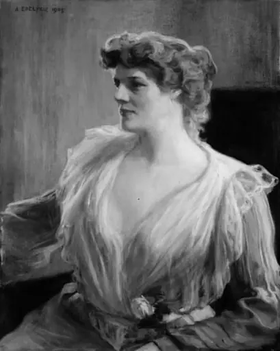 Portrait of Madame Suzanne Potre, by Unknown
