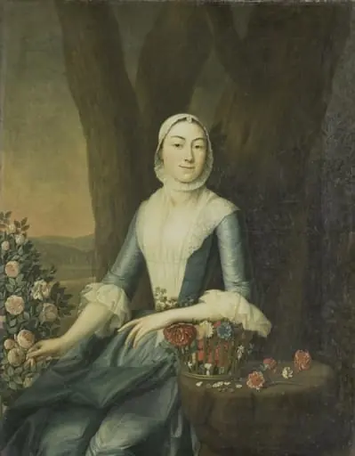 Portrait of Magdalena van Citters, Wife of Adriaen Isaac Hurgronje, by Unknown