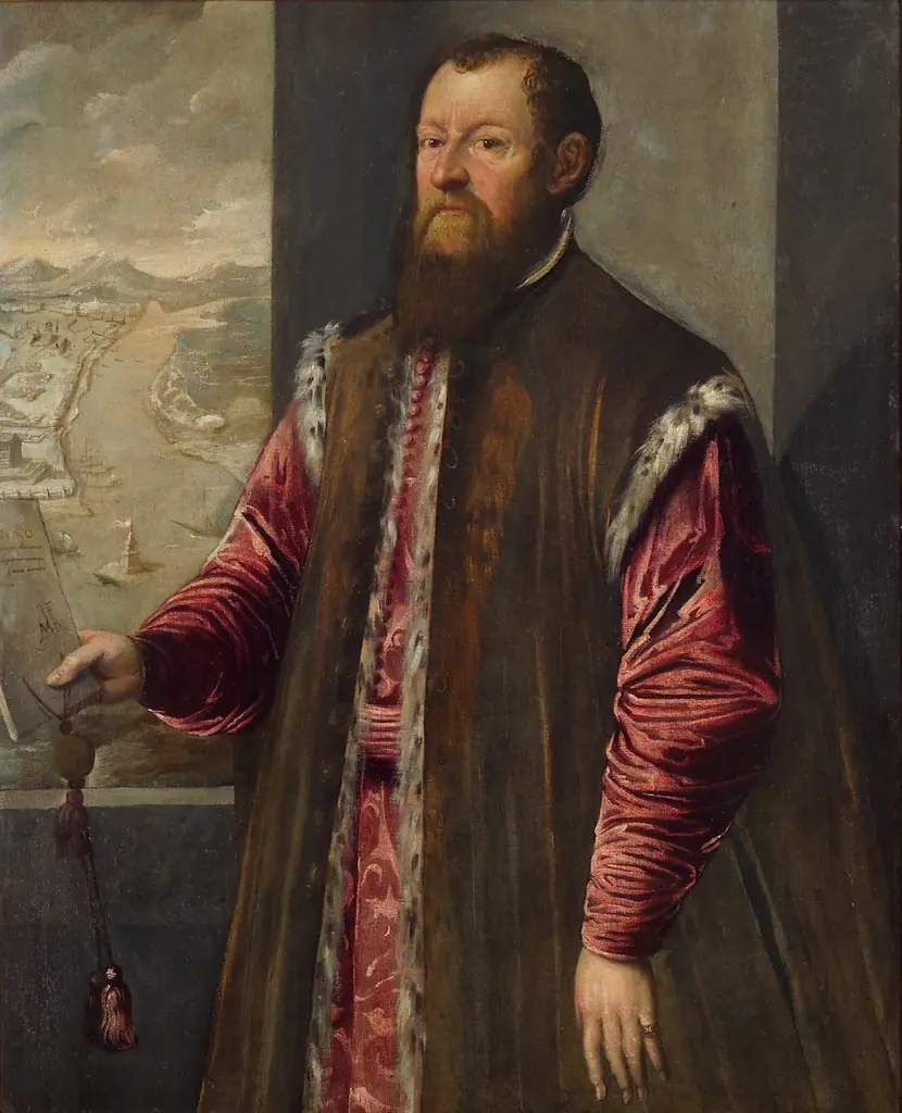 Portrait of Marcantonio Barbaro (1518-1595) as ambassador to Constantinople, by Unknown