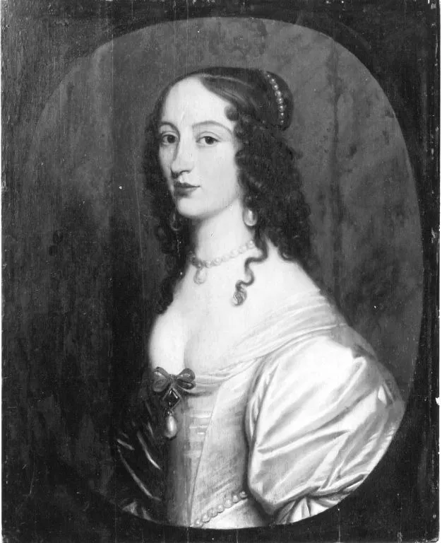 portrait of Maria Magdalena von Nassau-Siegen, by Unknown, unspecified, 1624
