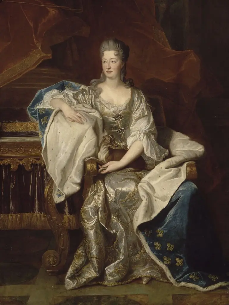 Portrait of Marie Anne de Bourbon, Princess of Conti, by Unknown