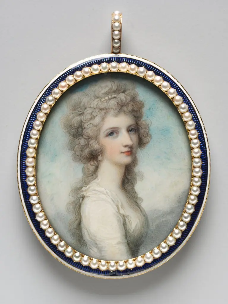 Portrait of Mary Frances (Fanny) Swinburne, by Unknown