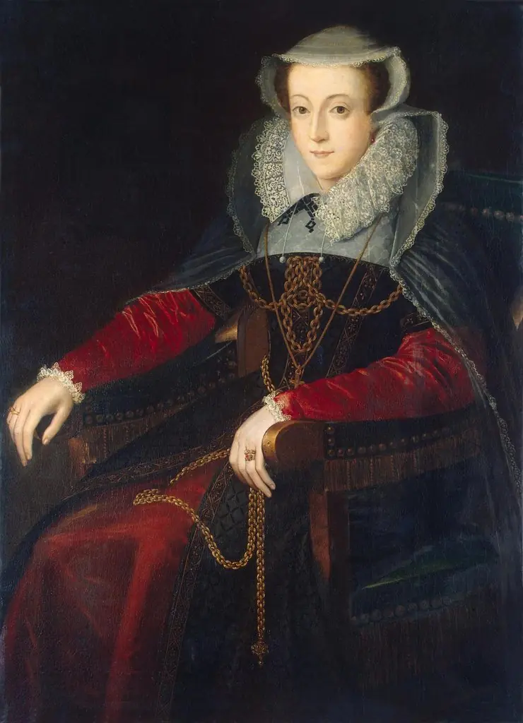 Portrait of Mary Stuart, Queen of Scots, by Unknown