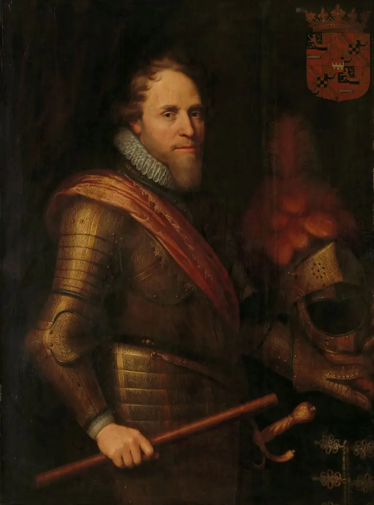 Portrait of Maurits (1567-1625), Prince of Orange, by Unknown