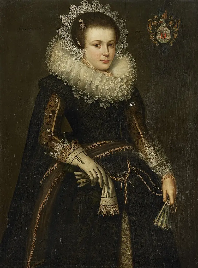 Portrait of Mertijntje van Ceters (1609-24), by Unknown