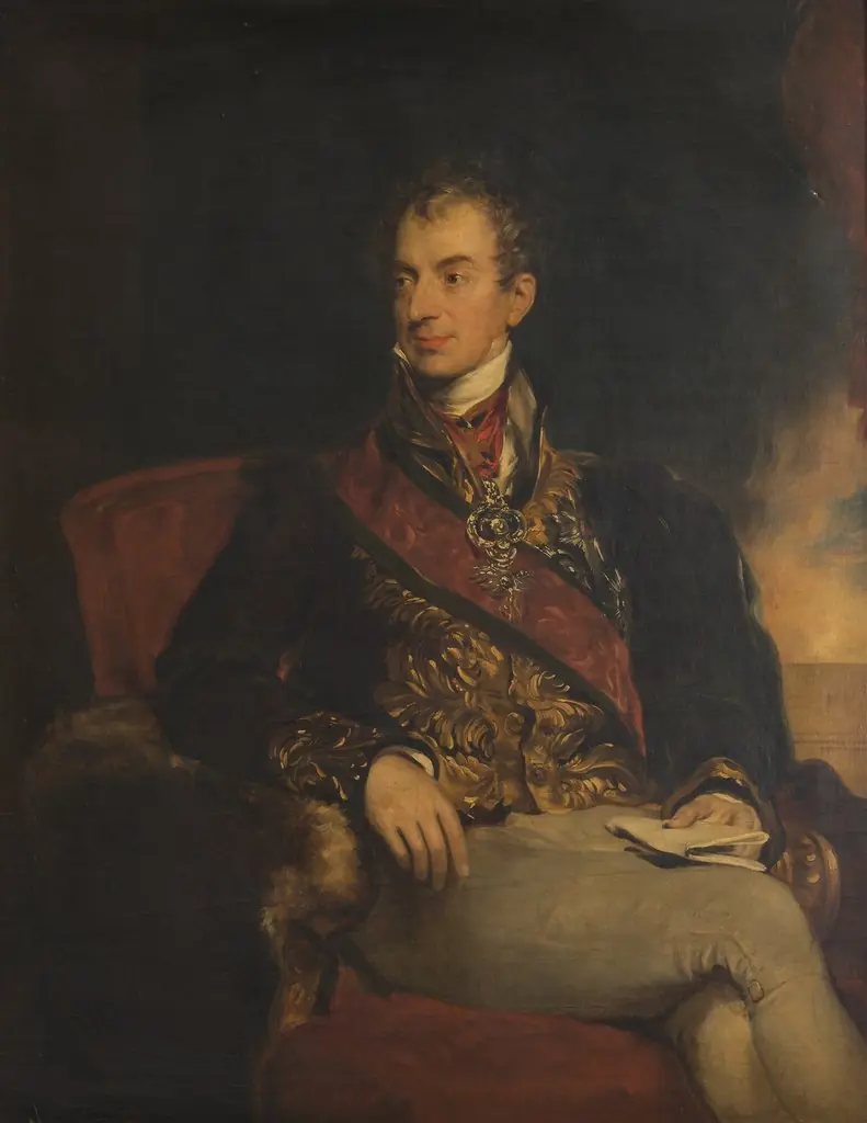 Portrait of Metternich, by Unknown