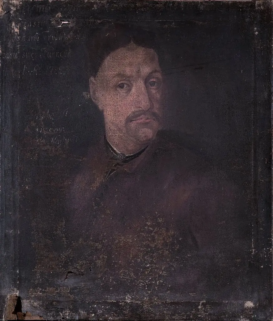 Portrait of Michał Frąckiewicz /?/, by Unknown