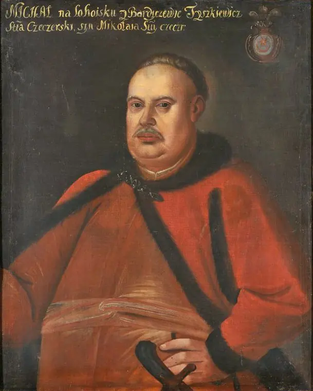 Portrait of Michał Tyszkiewicz, Leliwa coat of arms (?–before 1703), starosta of Chachersk, by Unknown