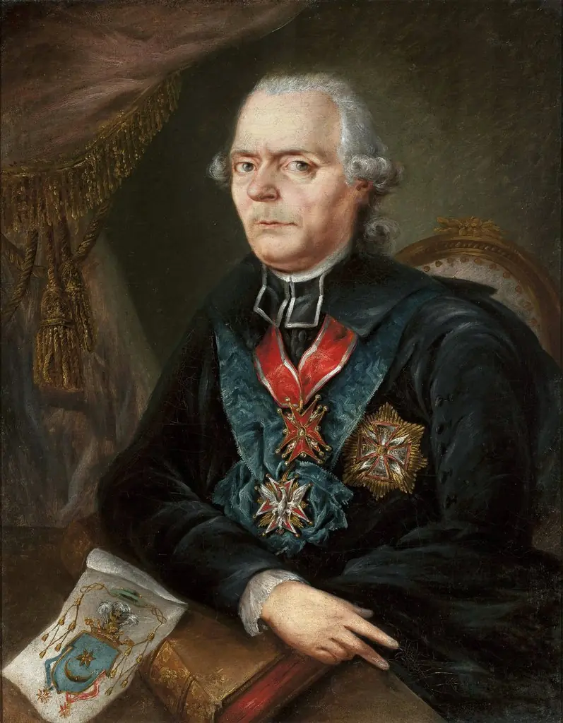 Portrait of Mikołaj Tyszkiewicz, Leliwa coat of arms (?–1796 or 1798), canon in Vilnius, by Unknown