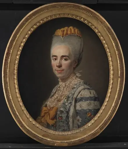 Portrait of Mme Antoinette-Louise Issard-Lacour, married to Ch. A. Bourlet de Vauxelles, by Unknown
