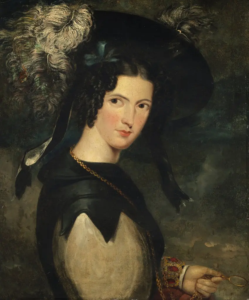 Portrait of Mrs John O' Keefe, Wife of the Artist, by Unknown