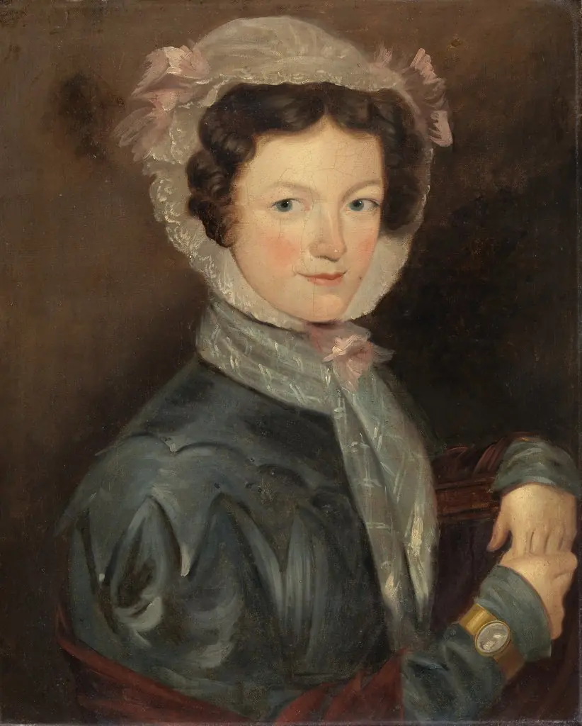 Portrait of Mrs McCarthy, Grandmother of J.H. McCarthy, by Unknown