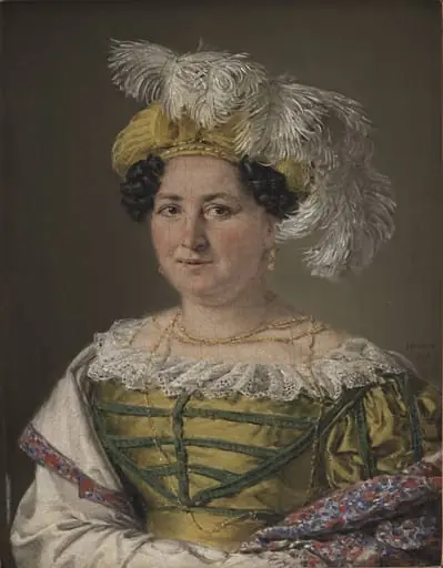 Portrait of Mrs. Pauline Hagen, by Unknown