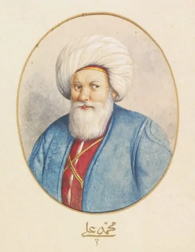 Portrait of Muhammad Ali, by Unknown