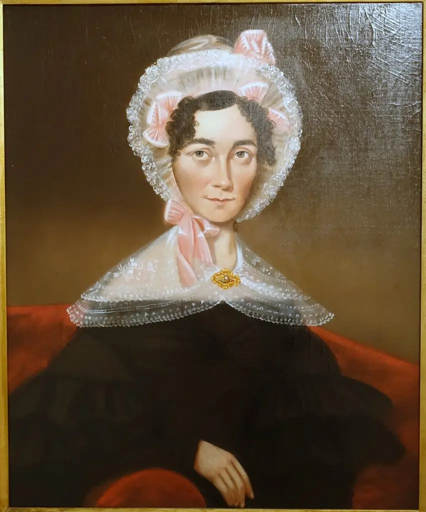 Portrait of Nancy Blood Story, by Unknown