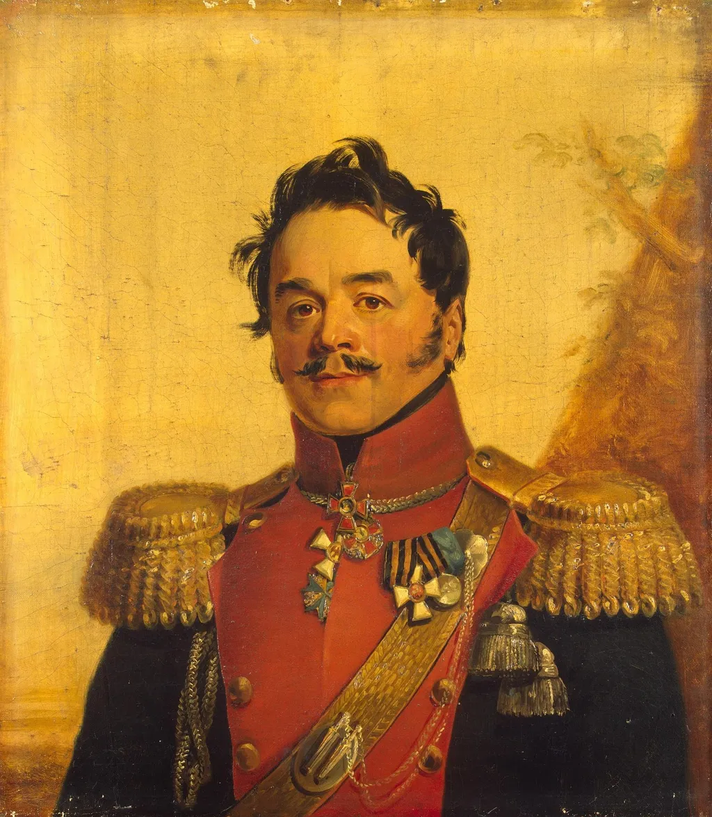 Portrait of Nikolai G. Shcherbatov (1777-1845), by Unknown, oil, 1822