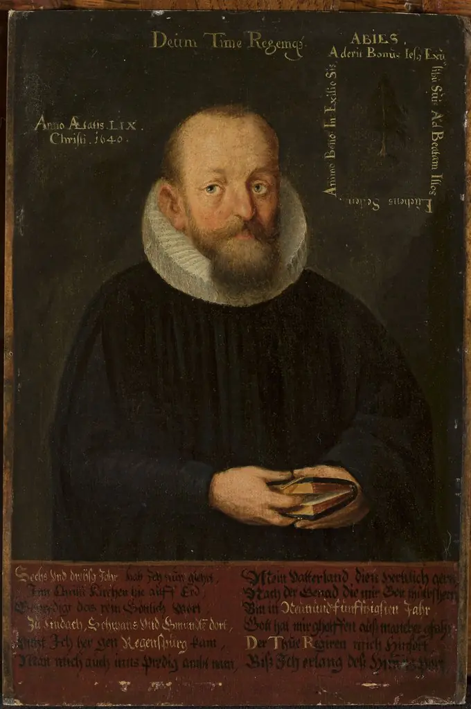 Portrait of pastor Daniel Tanner (1581–1646), by Unknown