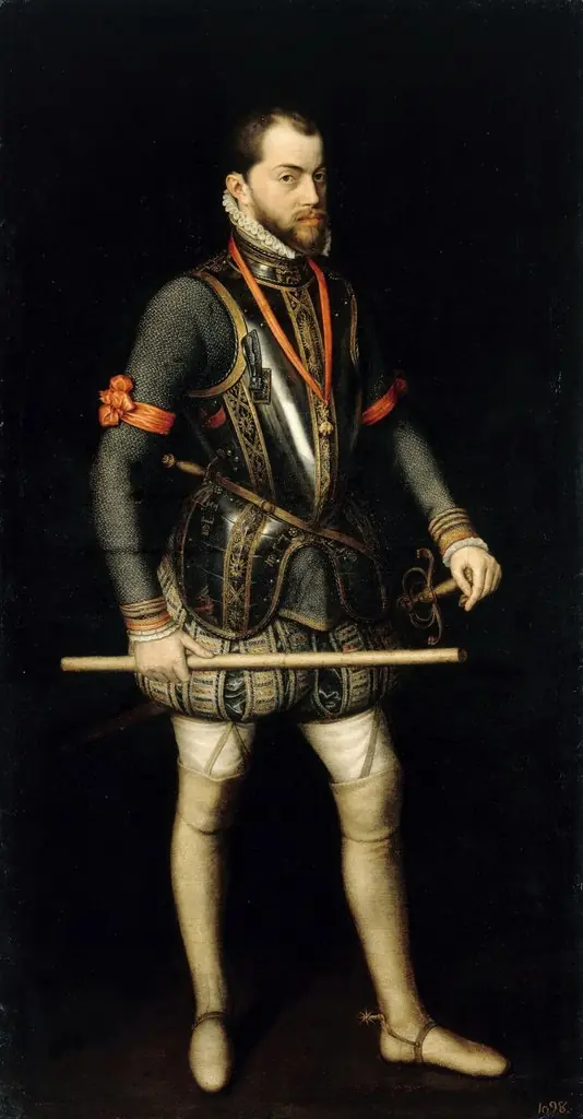 Portrait of Philip II of Spain (1527-1598), by Unknown
