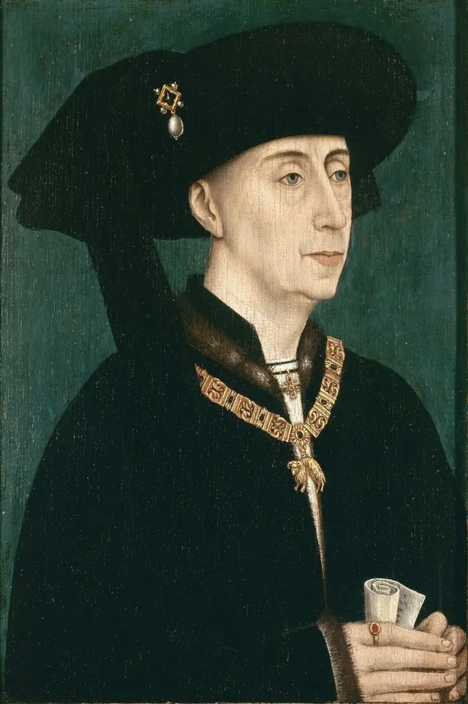Portrait of Philip the Good, by Unknown, 1450