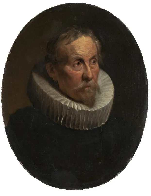 Portrait of Pieter Bruegel the Younger (called "Hell Brueghel"), by Unknown, oil, 1630