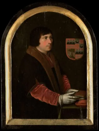 Portrait of Pieter Salina, by Unknown