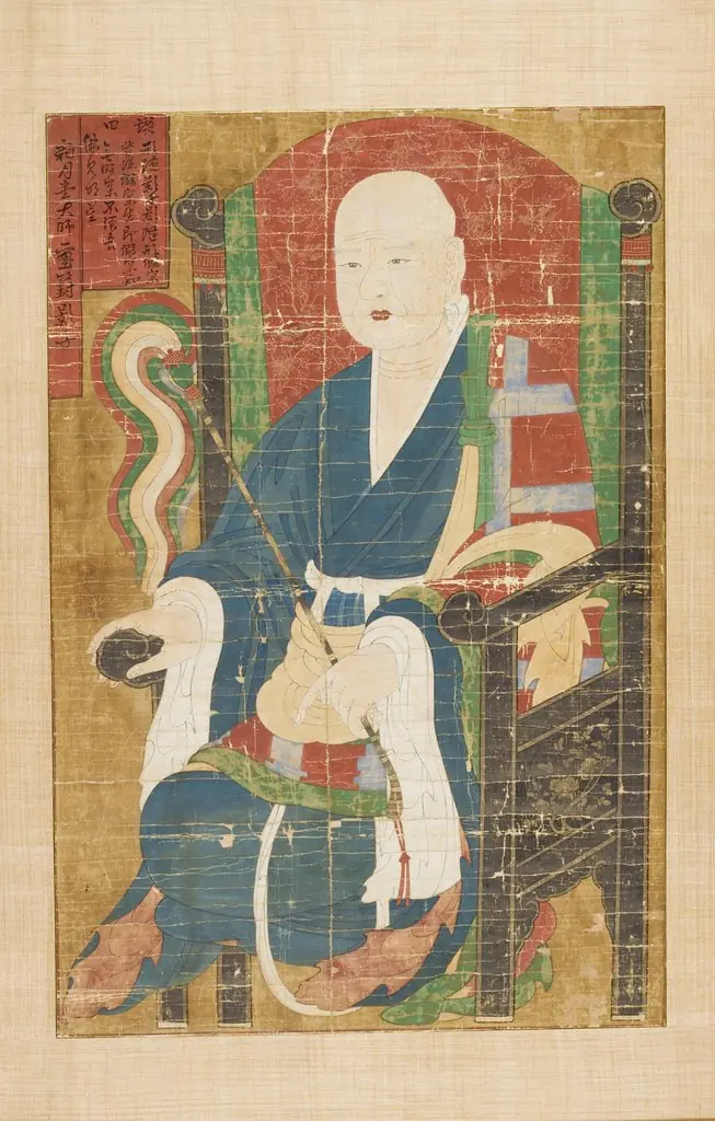 Portrait of Priest Sangwoldang Saebong, by Unknown