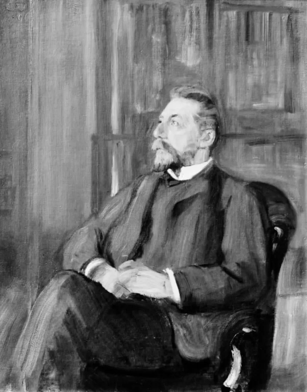 Portrait of Prime Minister Michelsen, by Unknown, unspecified, 1906