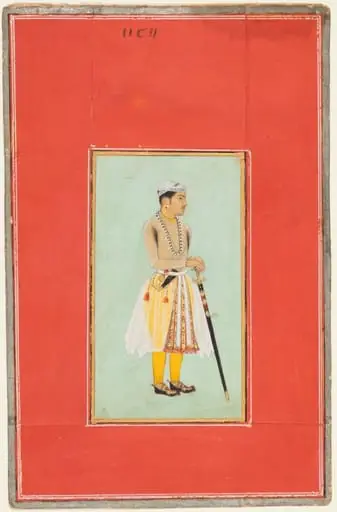 Portrait of Prince Sur Singh Rathor of Bikaner (1594–1631), by Unknown