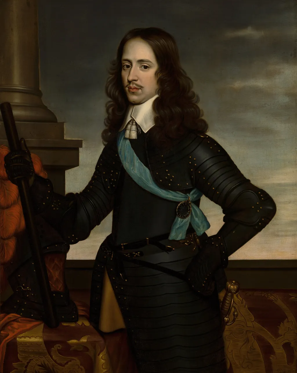 Portrait of Prince Willem II (1626-1650), by Unknown, oil, 1647