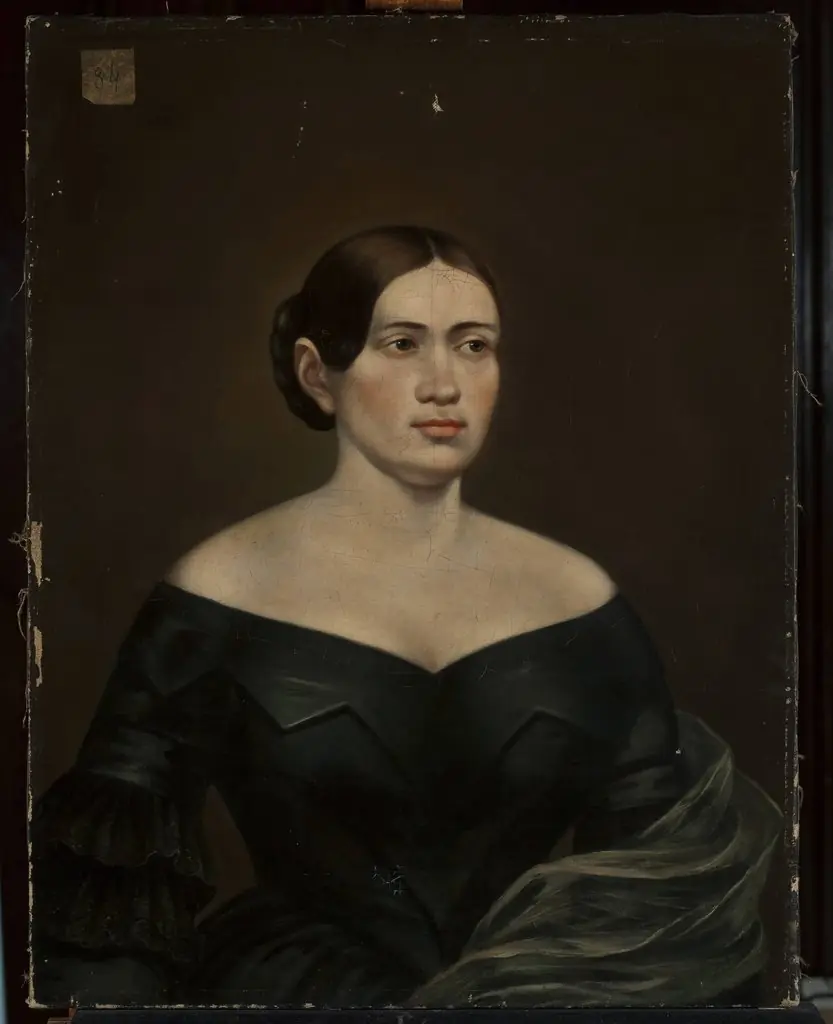 Portrait of Princess Tenisheva, by Unknown