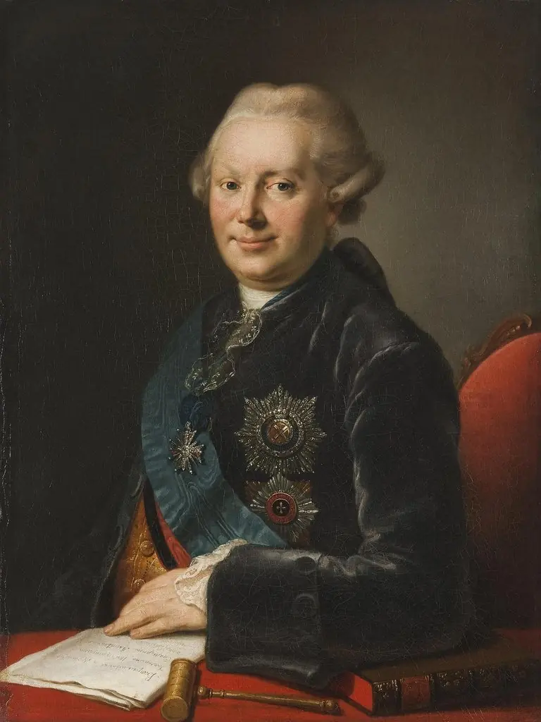 Portrait of Procurator-General Alexander Vyazemsky, by Unknown