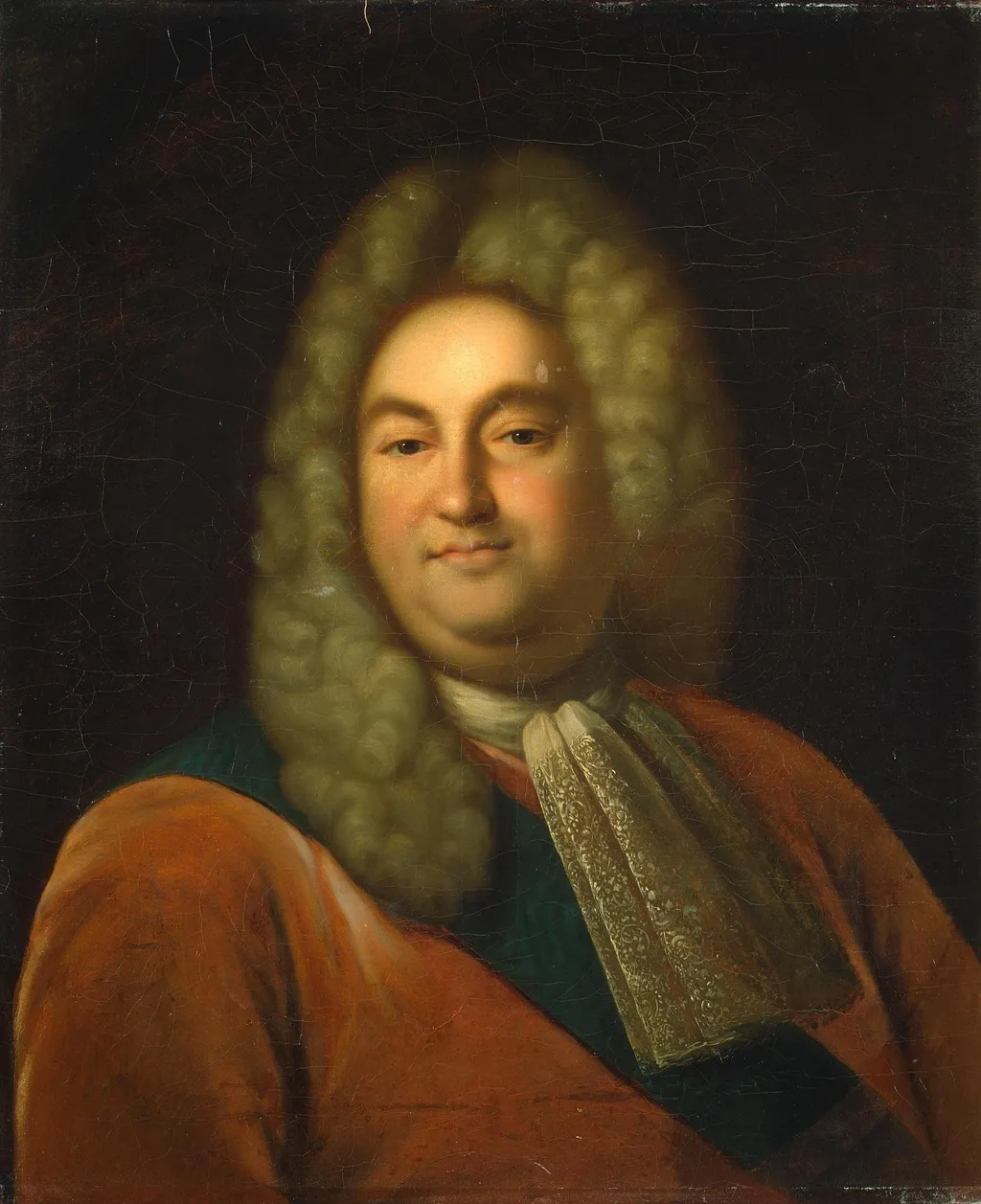 Portrait of Pyotr Shafirov, by Unknown, oil, 1850
