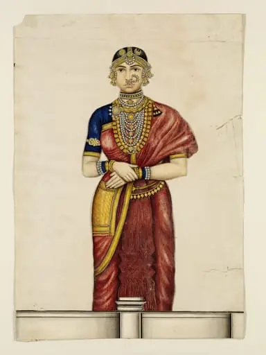 Portrait of Rani Mudai, by Unknown
