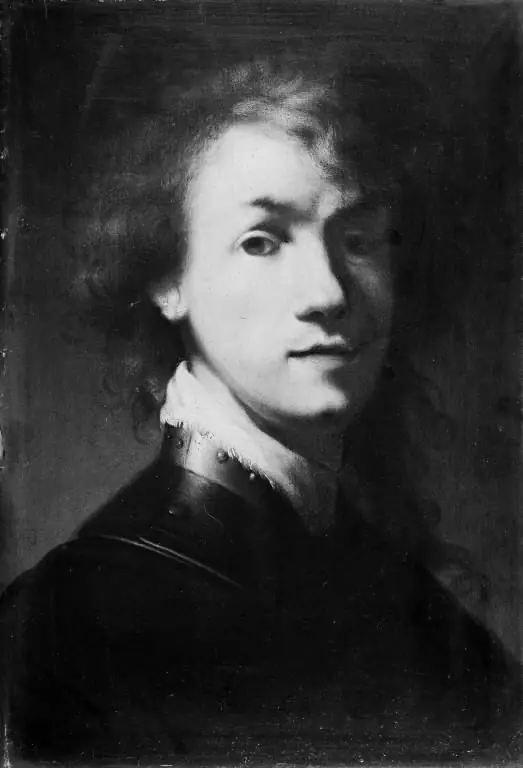 Portrait of Rembrandt with Gorget, by Unknown