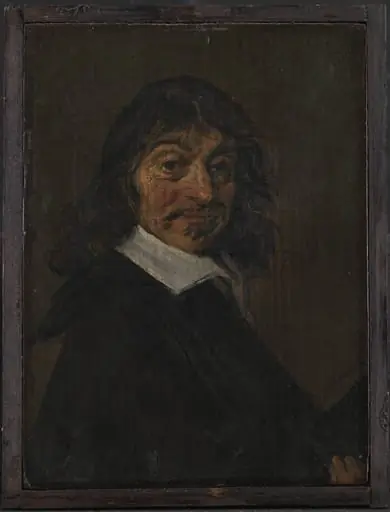Portrait of René Descartes (1596-1650), by Unknown