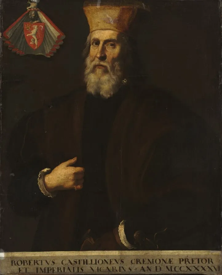 Portrait of Roberto Castiglione, by Unknown, unspecified, 1604