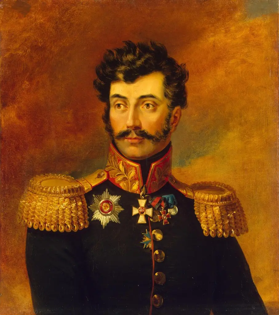 Portrait of Roman I. Bagration (1778-1834), by Unknown