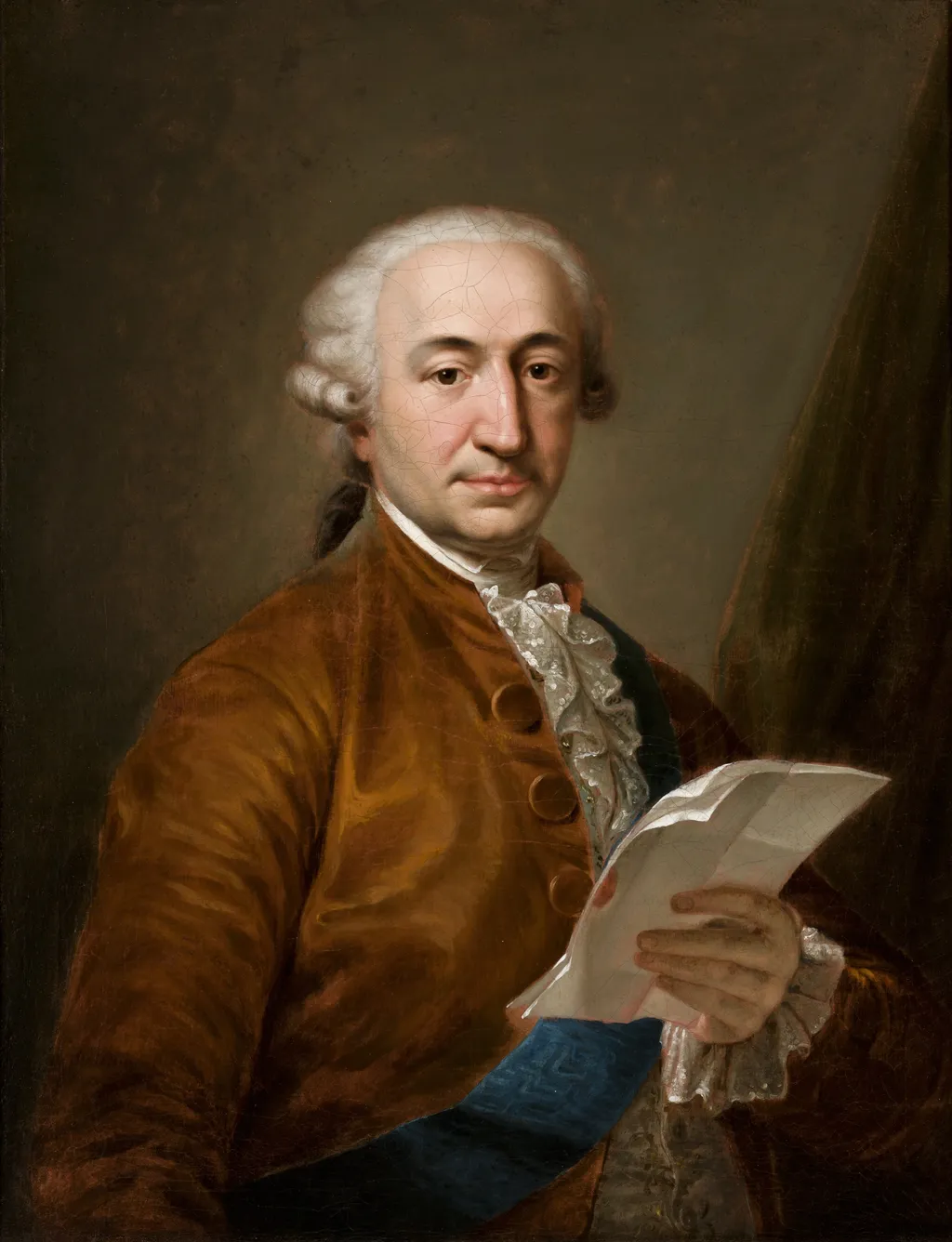 Portrait of Stanisław Małachowski, by Unknown, oil, 1796