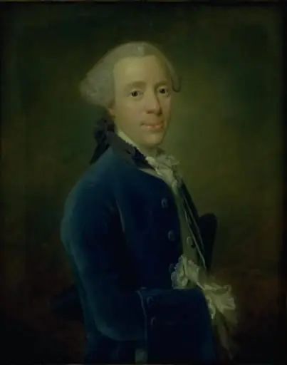 Portrait of State Counsellor Johan Henrik Kirchhoff, by Unknown