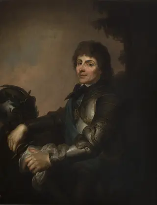 Portrait of Tadeusz Kościuszko (1746–1817) in Armour – Copy, by Unknown, 1796