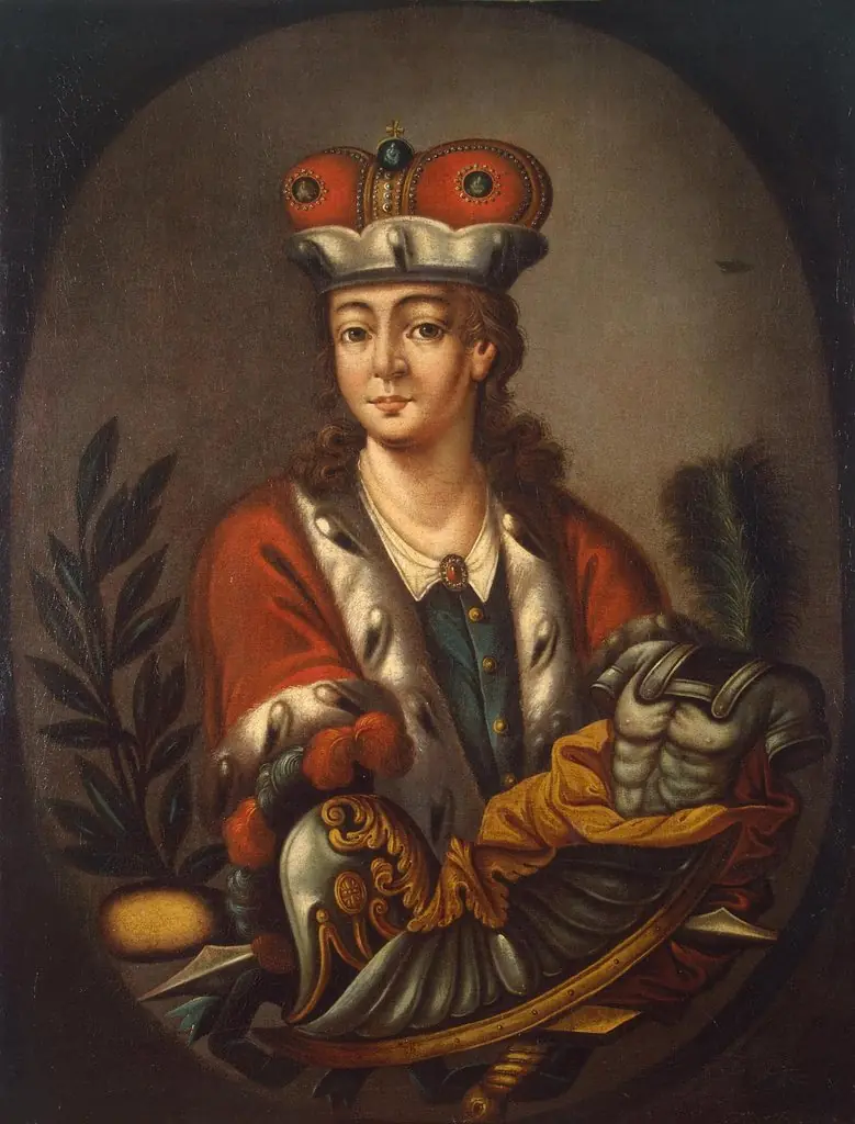Portrait of the Actor Fyodor Volkov (?), by Unknown