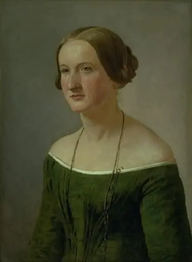 Portrait of the Artist´s Cousin, Petrea Petersen, by Unknown