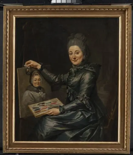 Portrait of the Artist's Daughter Elisabeth, Married Lampe, by Unknown