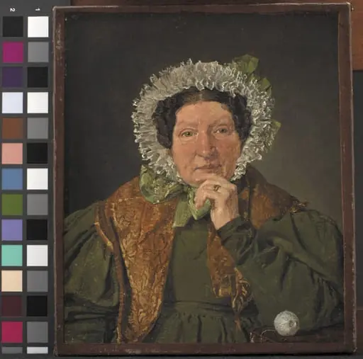 Portrait of the Artist´s Mother, Cecilia Margrethe Købke, née Petersen, by Unknown