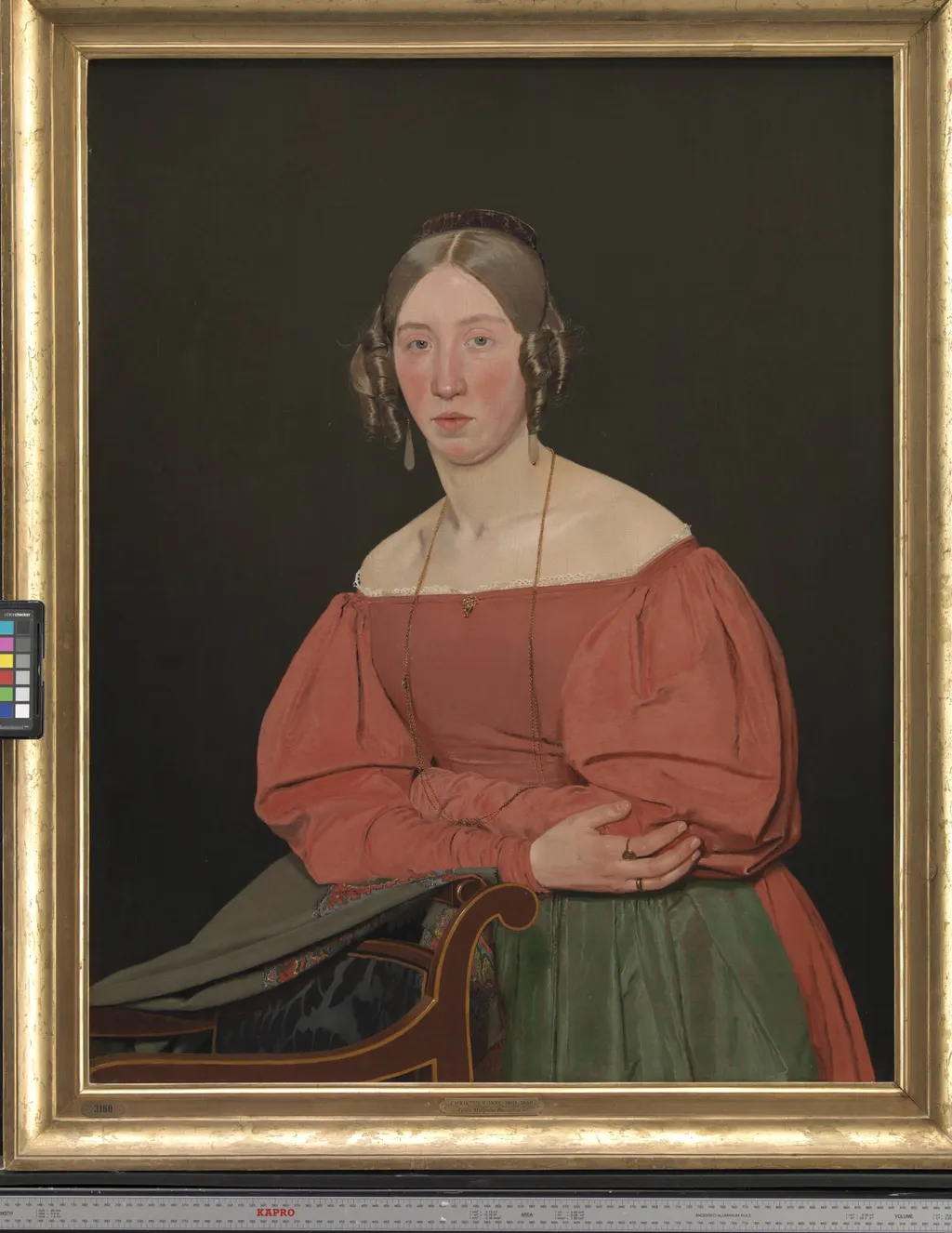 Portrait of the Artist´s Sister, Cecilie Margrethe Petersen, née Købke, by Unknown, unspecified, 1835